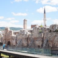 The Tašlihan (the remains of a stone inn from 1540)