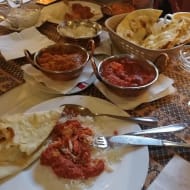 A curry at Taj Mahal restaurant in Sarajevo.